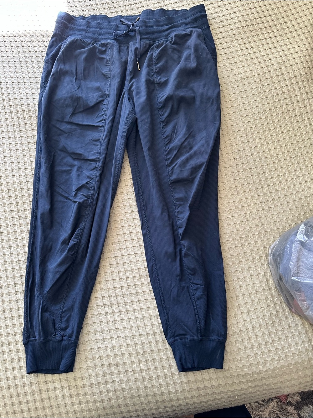 Women’s lululemon Navy Jogger Pants with Drawstring Waist